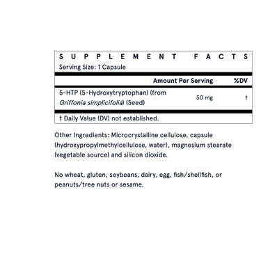 Five (5)-HTP - 50mg